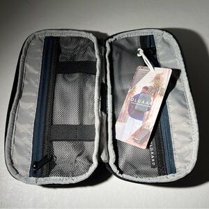 Solgaard Lifekit Travel Organizer Luggage Gear Black Zip Pockets Shore-Tex NEW